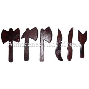 Herramientas para Shango en madera