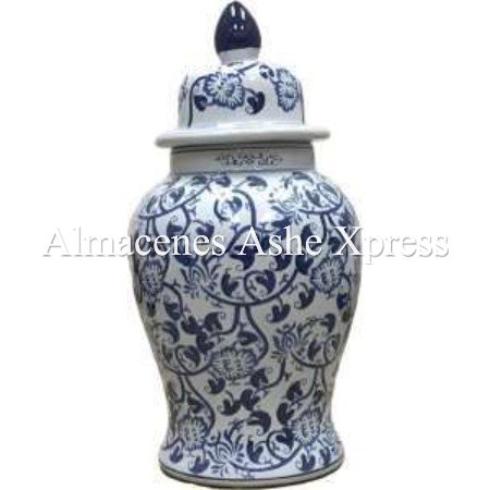 Potiche con flores para Olokun