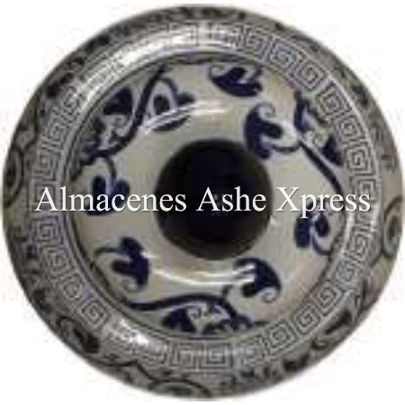 Potiche con flores para Olokun